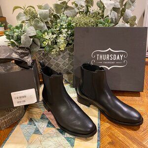 Womens boots by Thursday Boot Co. - Black Duchess Ankle Boot - Size 8.5